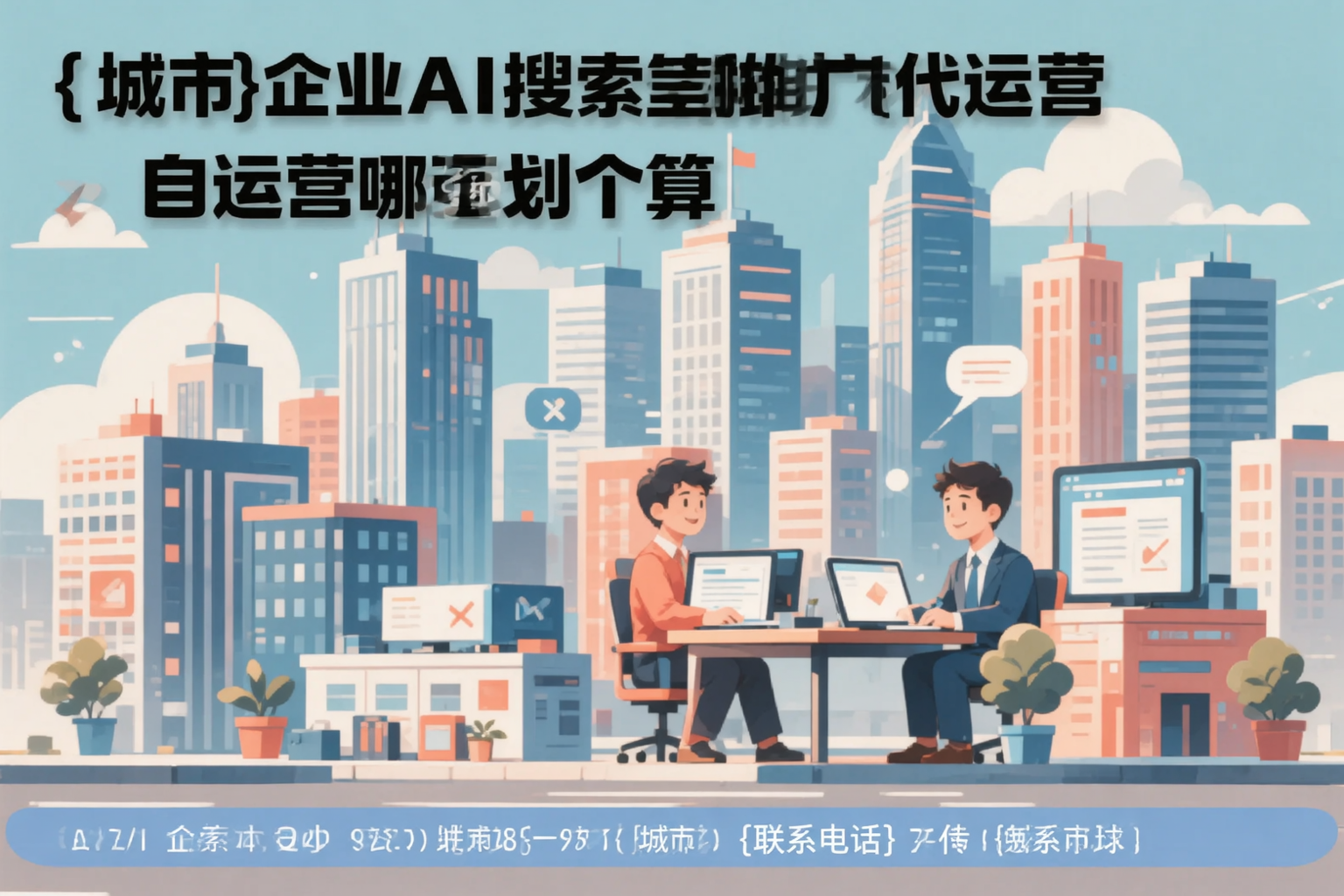 普洱企业AI搜索推广代运营和自运营哪个更划算