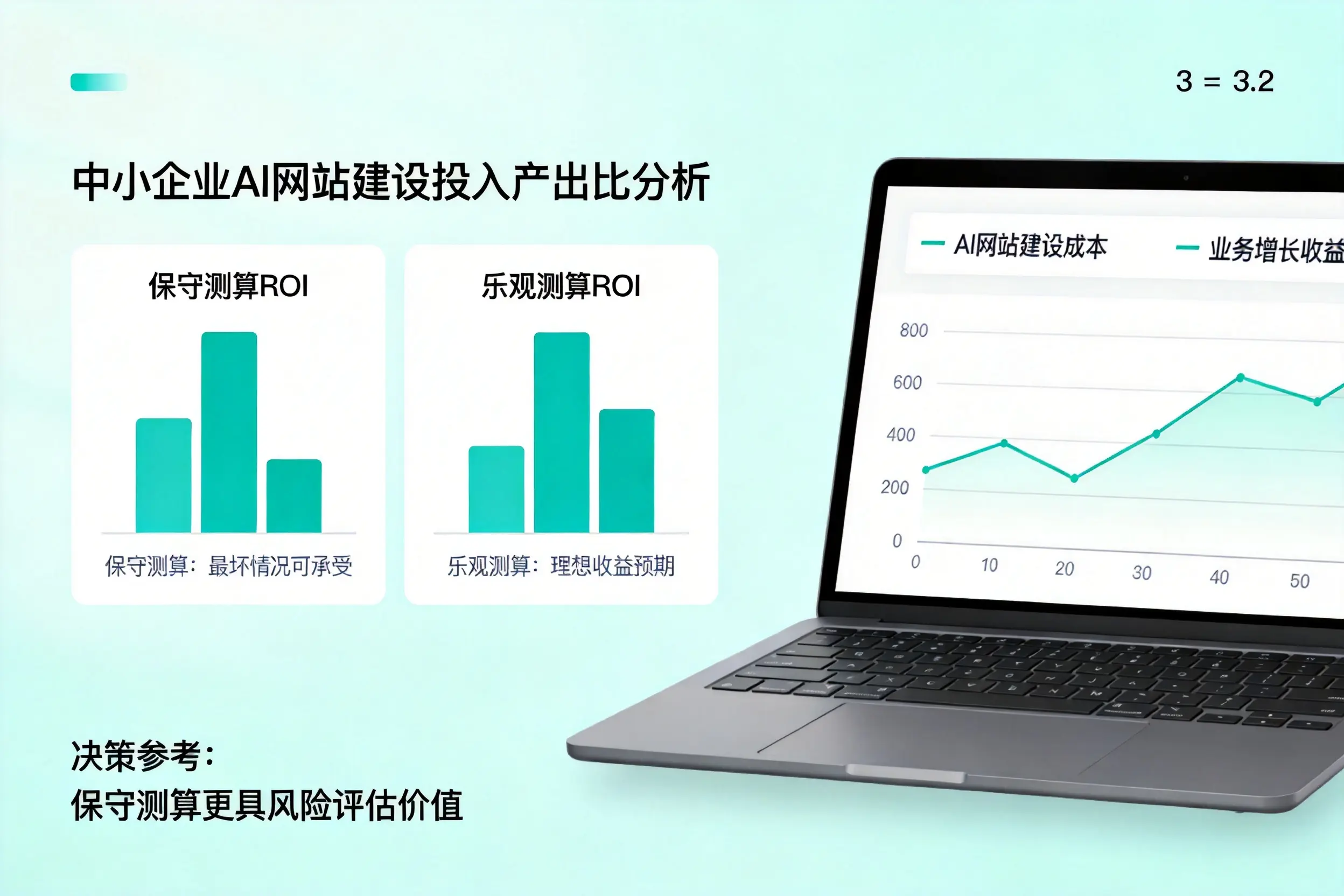 普洱中小企业AI网站建设投入产出比怎么算?先看这份分析